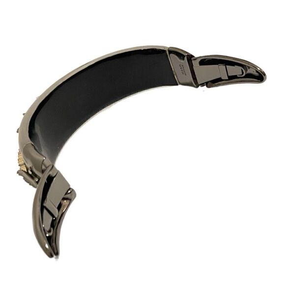 ❤️SOLD❤️ALEXIS BITTAR Crystal & Lucite Hinged Cuff Bracelet - Picture 7 of 10